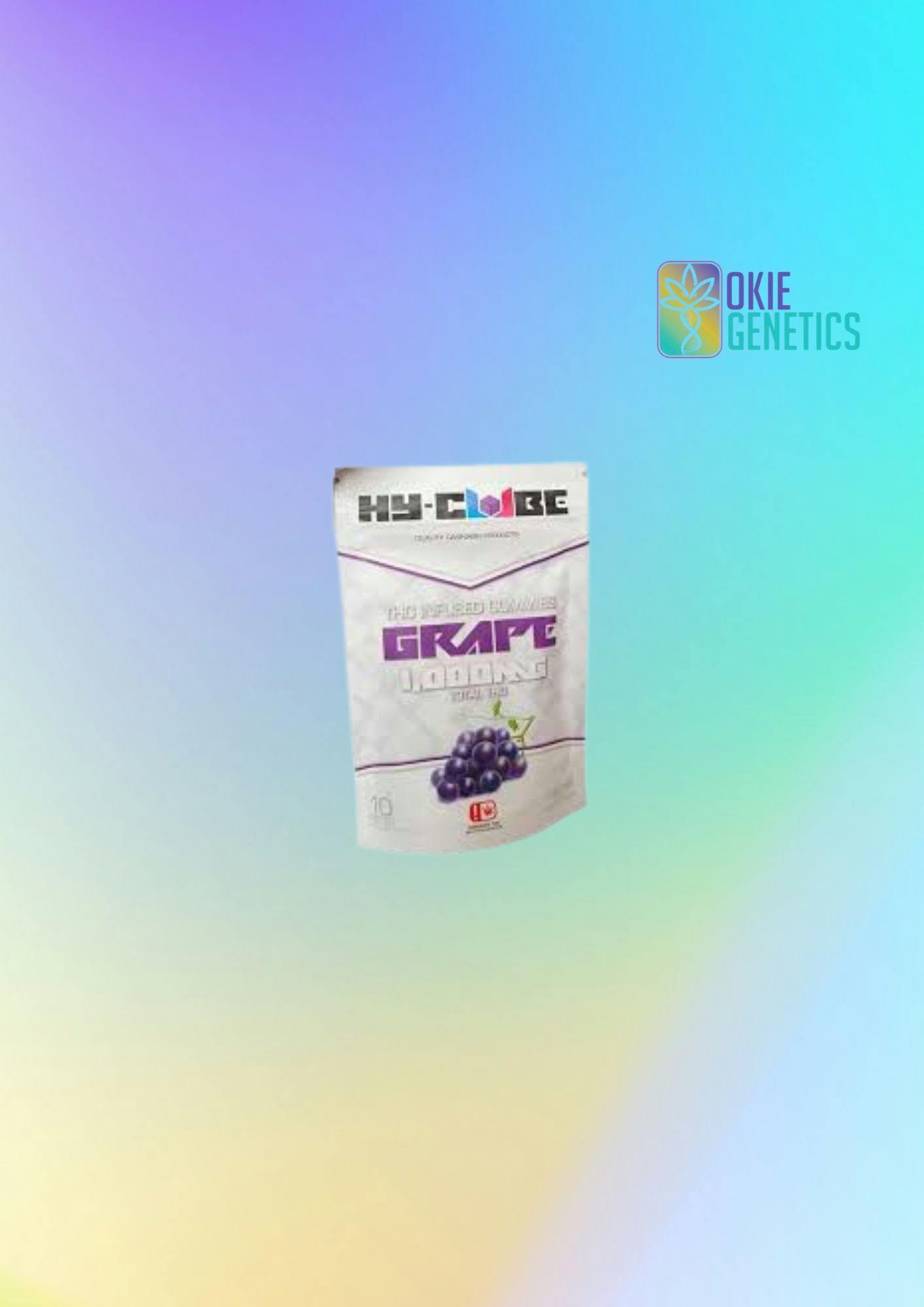 Hy-cube Gummy - 1000mg Gummies - Grape