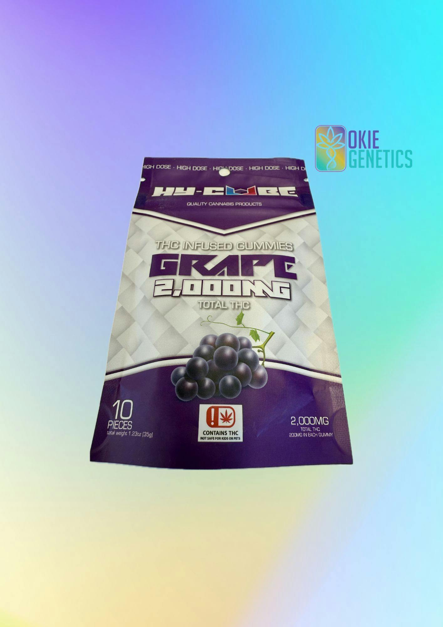 Hy-Cube Gummy 2000mg - Grape