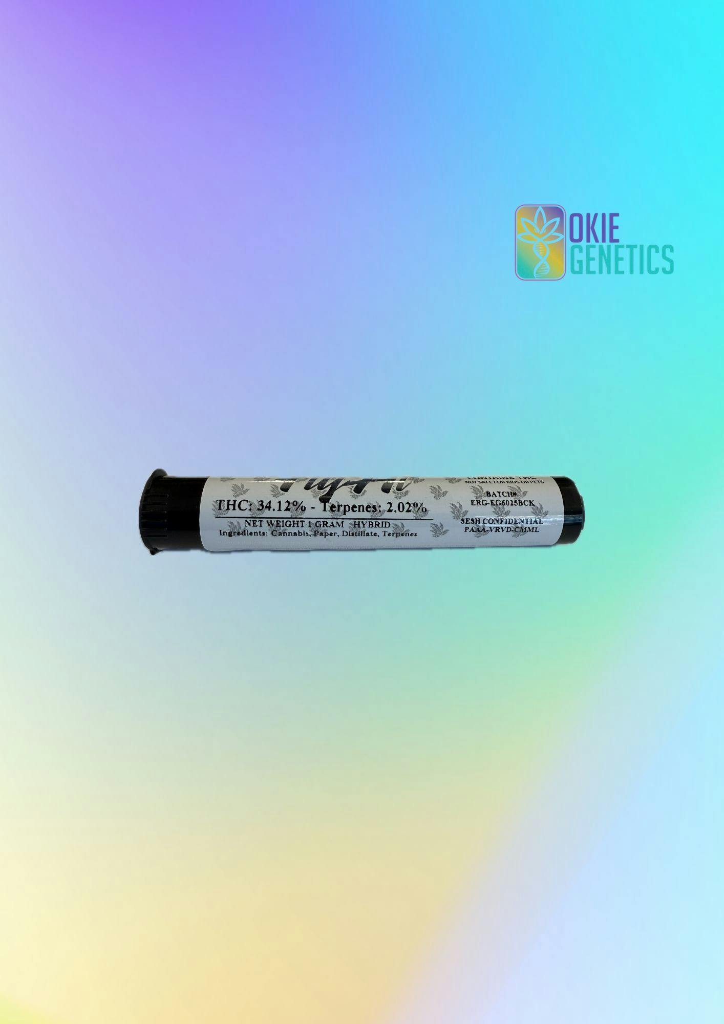 Distillate & Terp Infused Preroll - End Game (infused with Black Cherry Kush) - 1 gram
