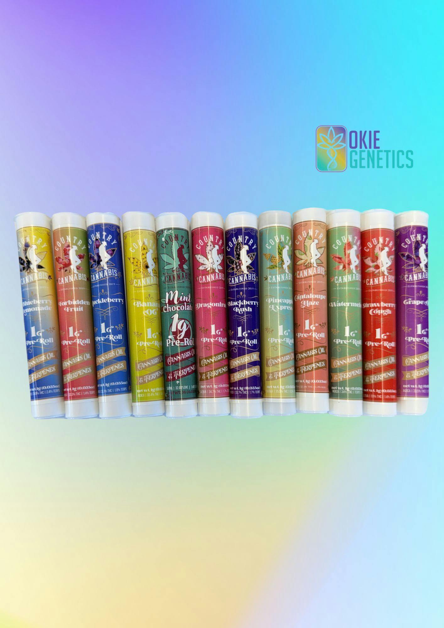 Country Cannabis - Infused Pre-Roll - Watermelon I - 1g