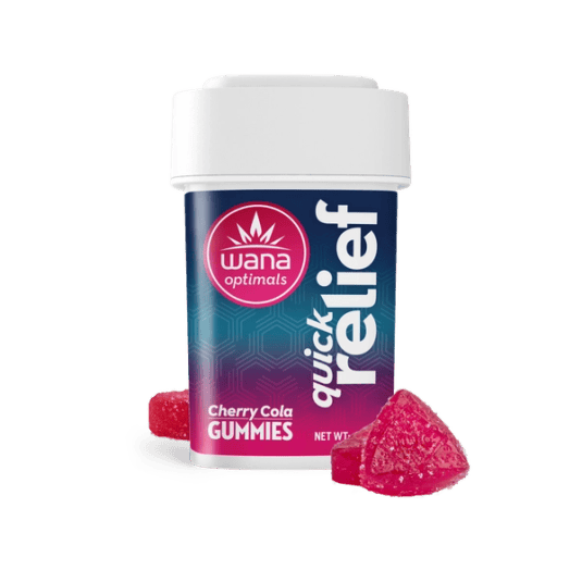 WANA | QUICK RELIEF CHERRY COLA | GUMMIES | 50MG