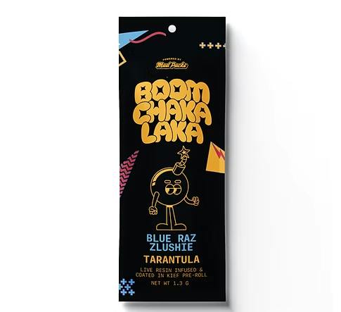 MAD PACKS | BLUE RAZ ZLUSHIE "BOOM CHAKA LAKA" TARANTULA | PREROLL | 1.3G