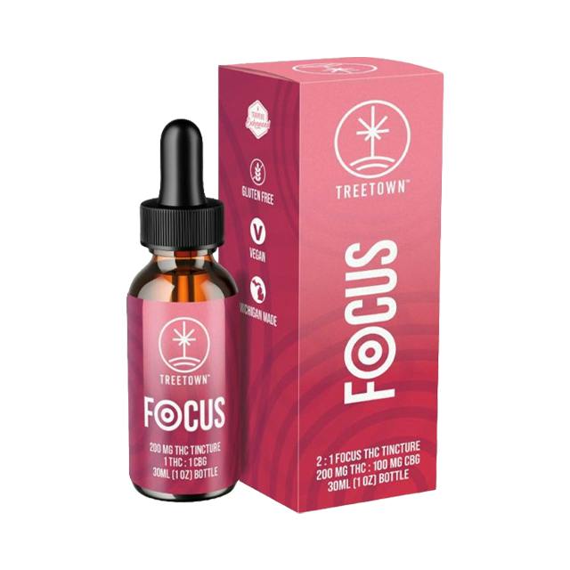 TREETOWN | FOCUS 2:1 THC:CBG | 200MG:100MG