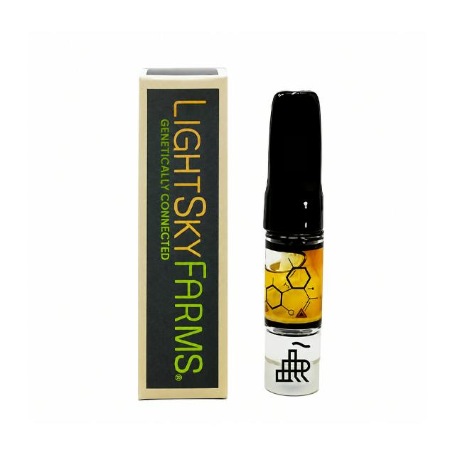 LIGHT SKY FARMS | PAPAYA BANG BANG LIVE RESIN CERAMIC | 510 | 0.5G