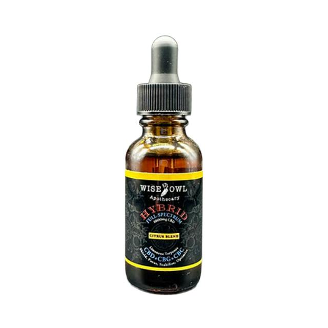 WISE OWL | FULL SPECTRUM CBD+CBG+CBC | TINCTURE | 2000MG