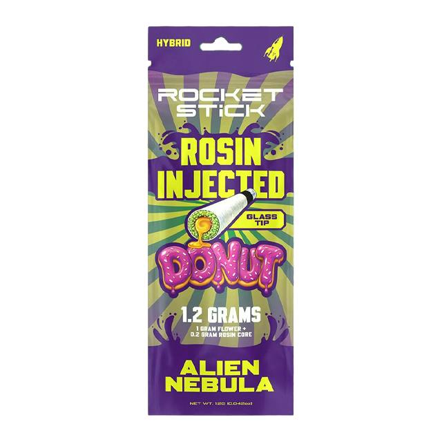 ROCKET STICK | ALIEN NEBULA ROSIN DONUT | PREROLL | 1.2G
