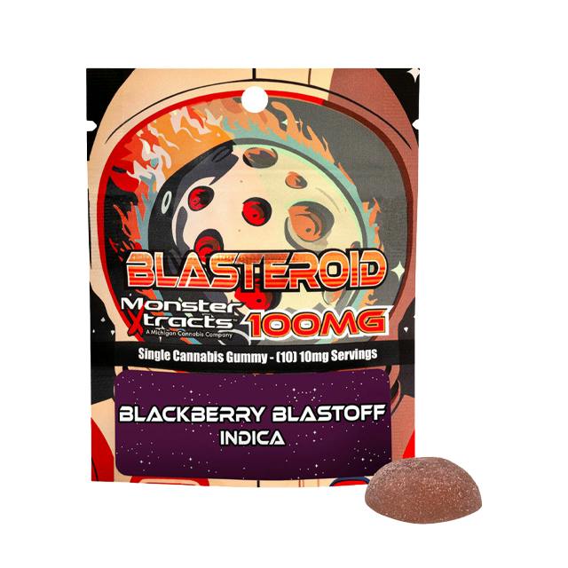 MONSTER XTRACTS | BLACKBERRY BLASTOFF BLASTEROID GUMMY | 100MG