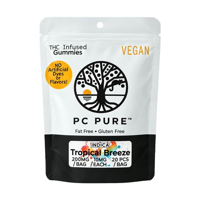 PC PURE | TROPICAL BREEZE GUMMIES | 200MG