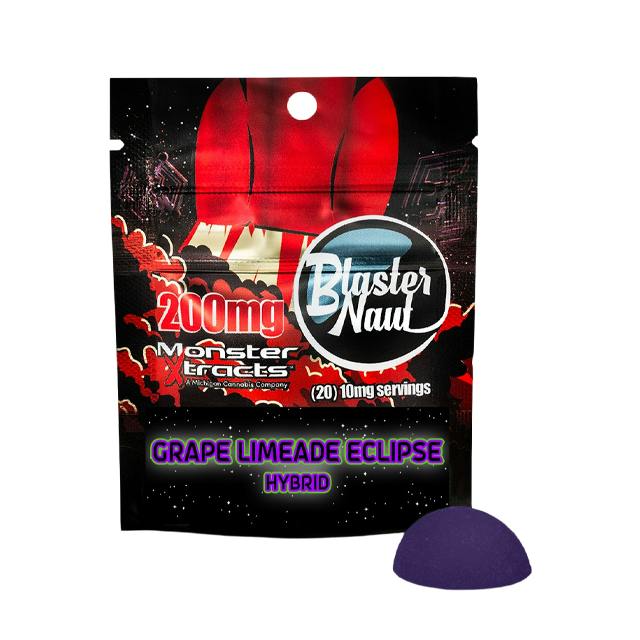 MONSTER XTRACTS | GRAPE LIMEADE ECPLISE BLASTERNAUT GUMMY | 200MG