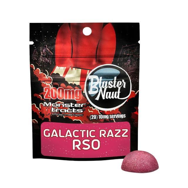 MONSTER XTRACTS | GALACTIC RAZZ BLASTERNAUT RSO GUMMY | 200MG