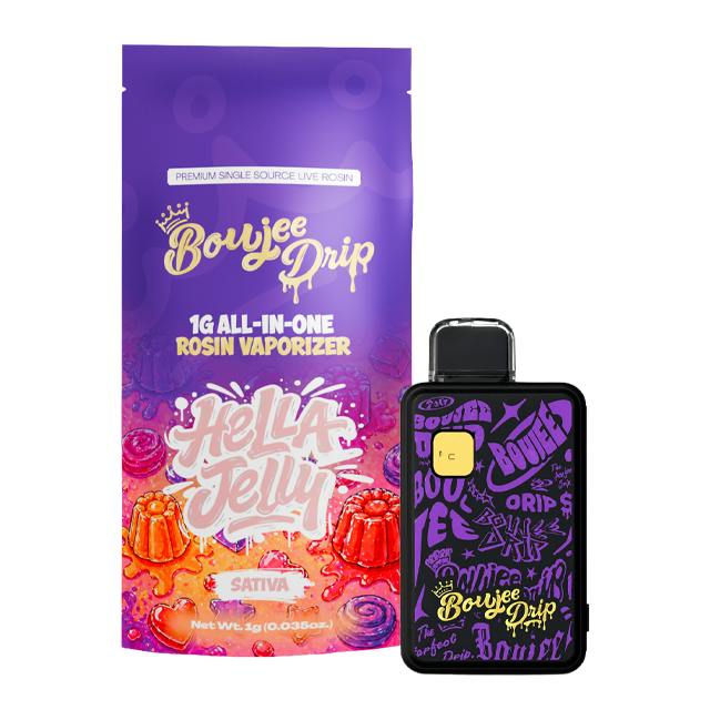 BOUJEE | HELLA JELLY BOUJEE DRIP HASH ROSIN | ALL-IN-ONE | 1G
