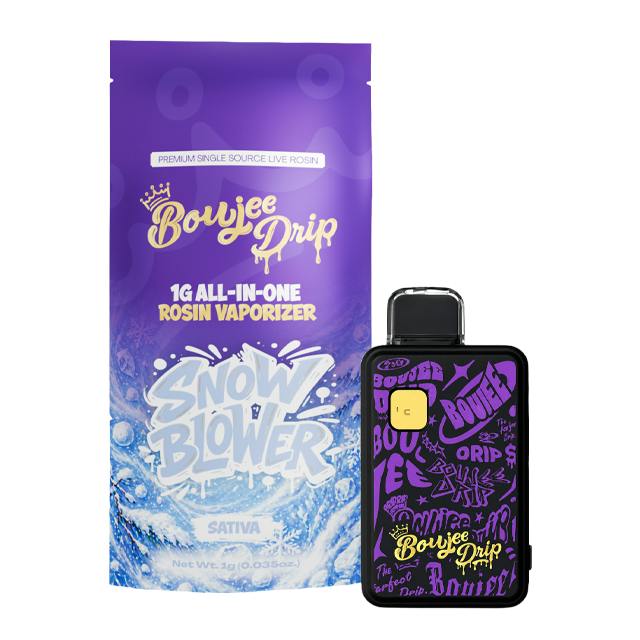 BOUJEE | SNOWBLOWER | BOUJEE DRIP HASH ROSIN | ALL-IN-ONE | 1G