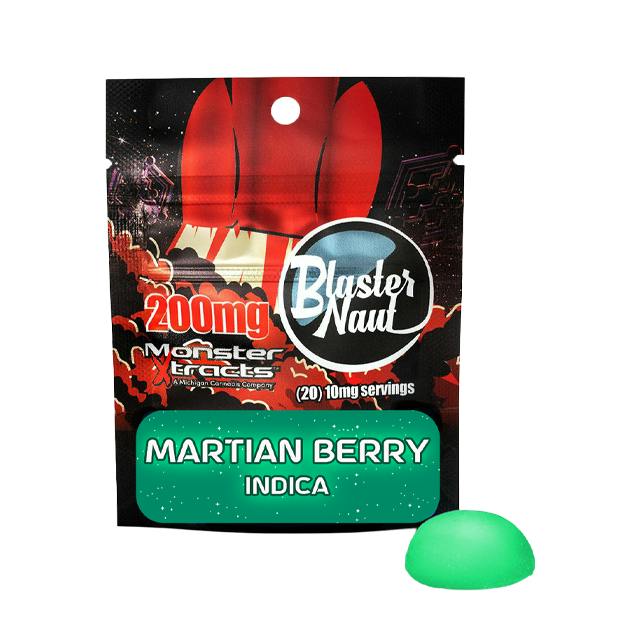 MONSTER XTRACTS | MARTIAN BERRY BLASTERNAUT GUMMY | 200MG
