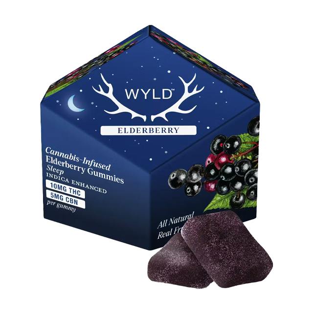 WYLD | ELDERBERRY 2:1 THC:CBN GUMMIES | 200MG