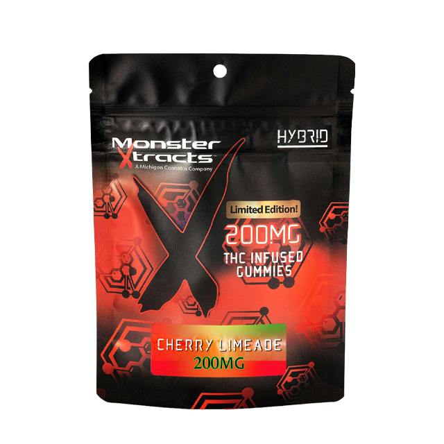 MONSTER XTRACTS | CHERRY LIMEADE GUMMIES | 200MG