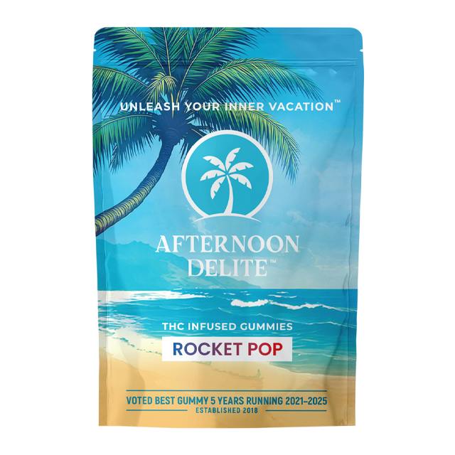 AFTERNOON DELITE | ROCKET POP | ROSIN | GUMMIES | 200MG
