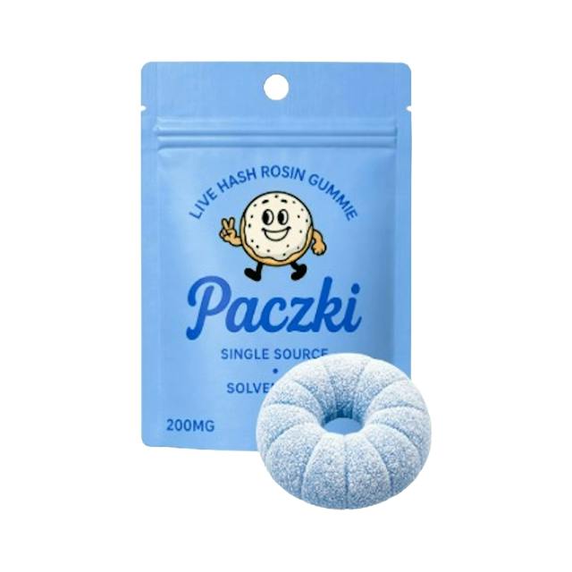 PACZKI | BLUEBERRY LIVE ROSIN GUMMIES | 200MG