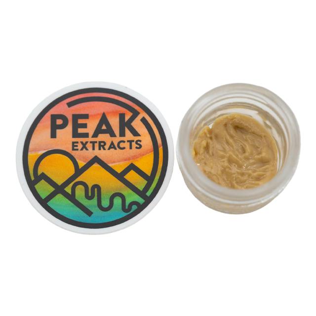 PEAK EXTRACTS | HONEY BANANA X STRAWBERRY LEMONADE | ROSIN | DELI