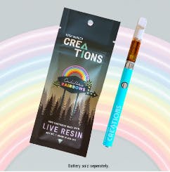 High Minded - Live Resin Cartridge 1g - Cadillac Rainbows #7 cannabis product