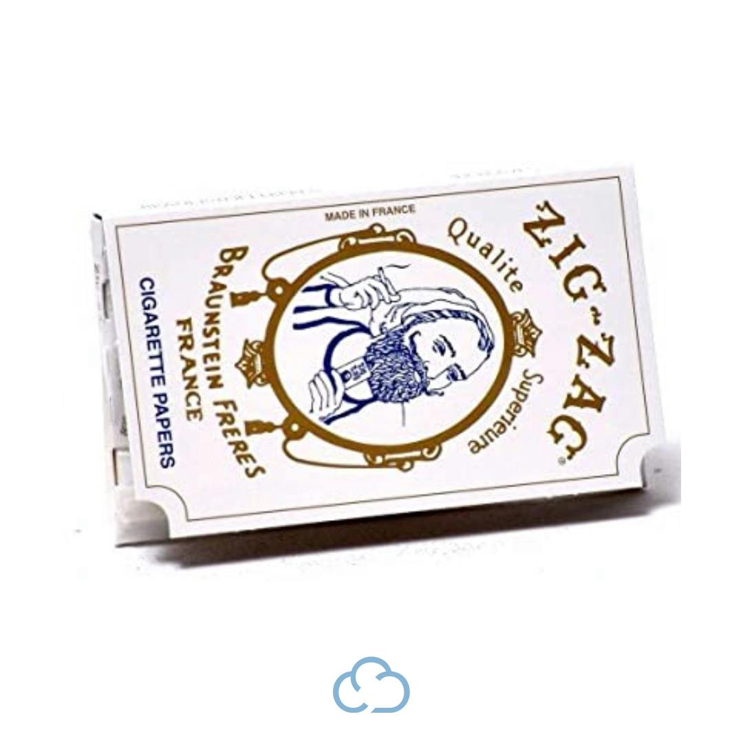 Zig Zag - Papers - Original White Leaves
