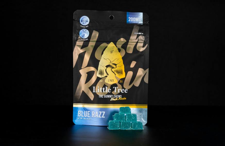 Little Tree - Gummies - 200mg Hash Rosin - Sour Strawberry Lemonade - Hybrid