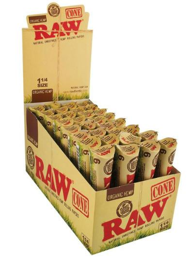 Zig Zag - Cones - Organic Hemp 6pk - 1 1/4