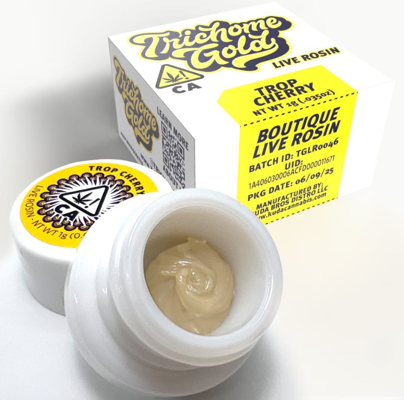 Trichrome Gold - Live Rosin1g - Trop Cherry - Rosin