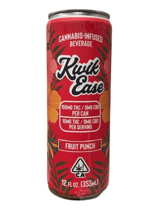 Manzanita Naturals - 100mg - Fruit Punch - Kwik Ease