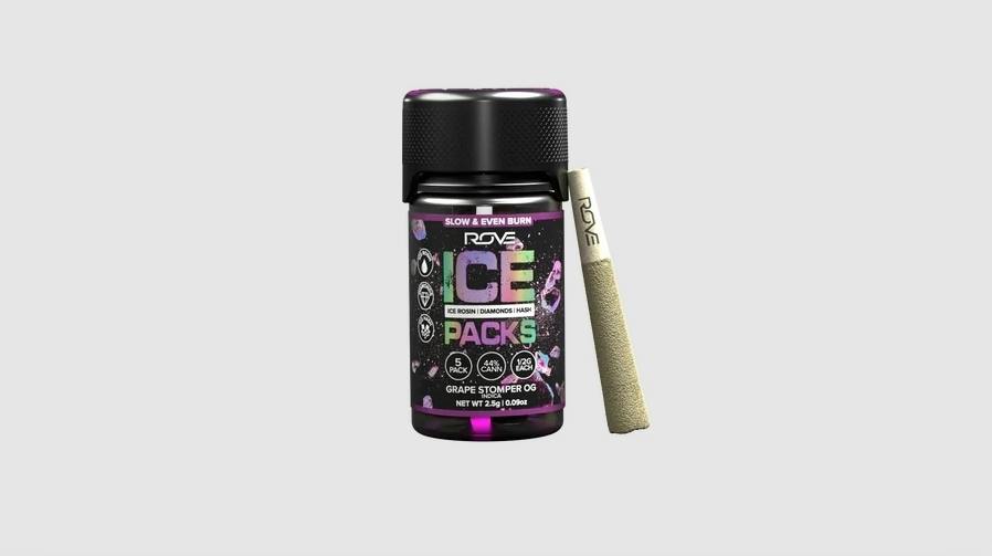 Grape Stomper OG | Infused Ice Packs (Rosin, Hash, and Diamonds) | 3 Pack