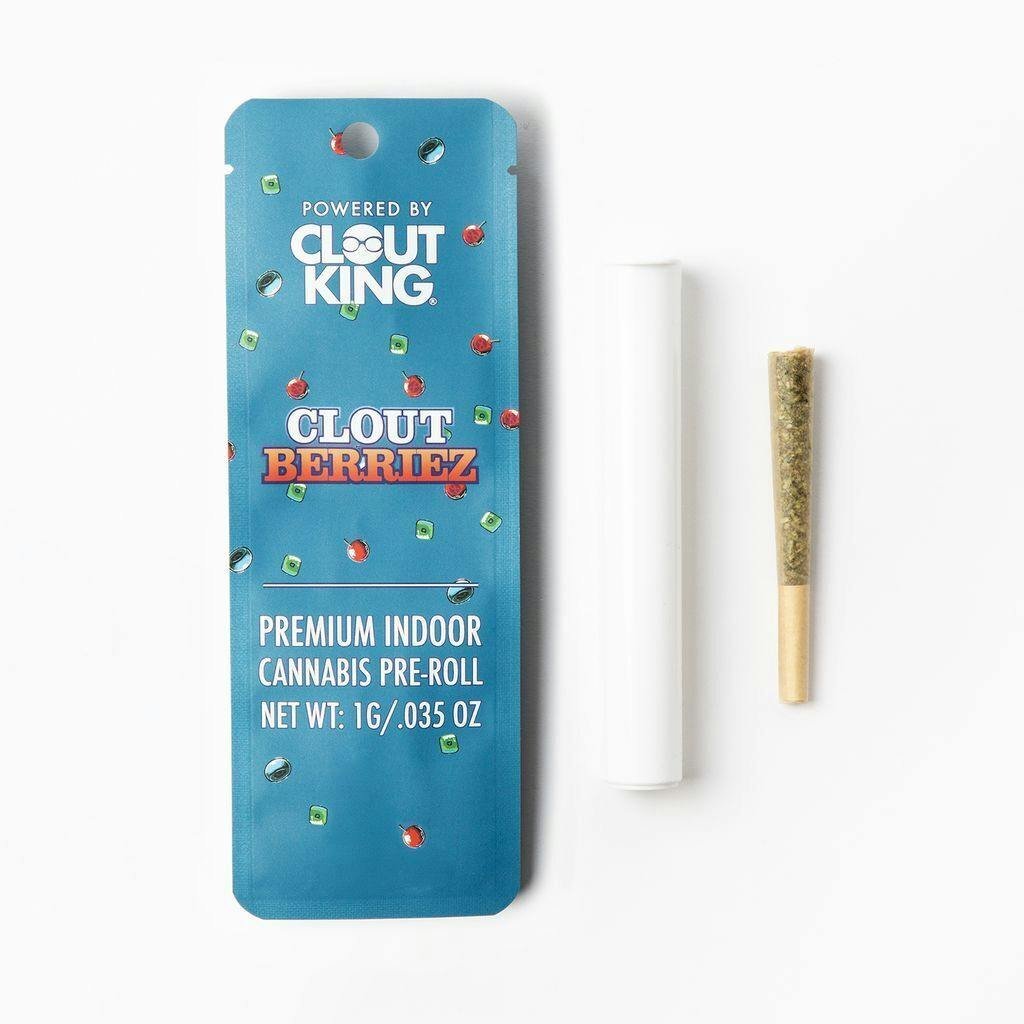 Clout King Clout Berriez Pre-Roll 1g