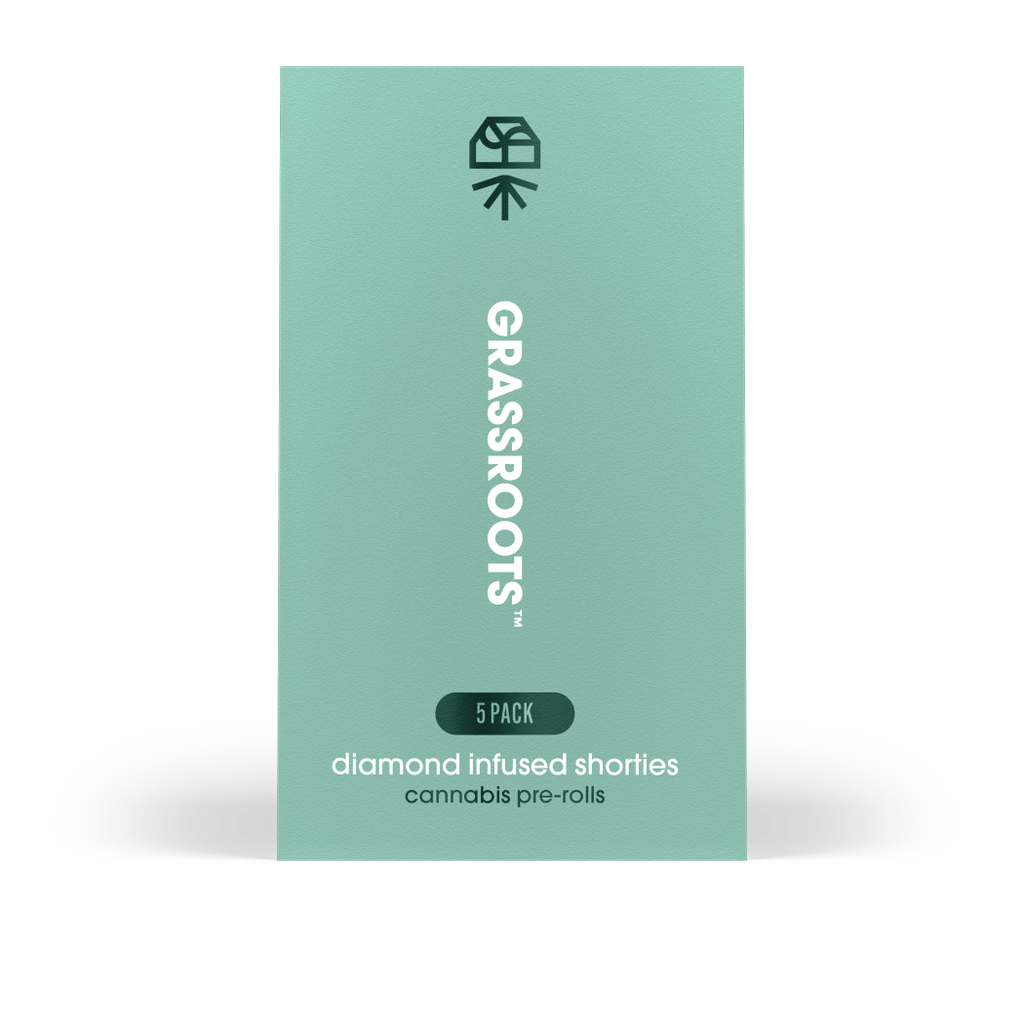 Grassroots OG Kush Infused Pre-Roll Pack 0.4g ea | 5-Pack