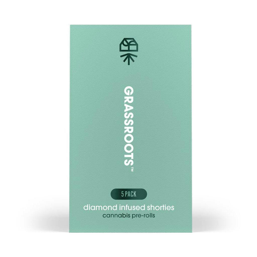 Grassroots Super Lemon Haze Infused Pre-Roll Pack 0.4g ea | 5-Pack
