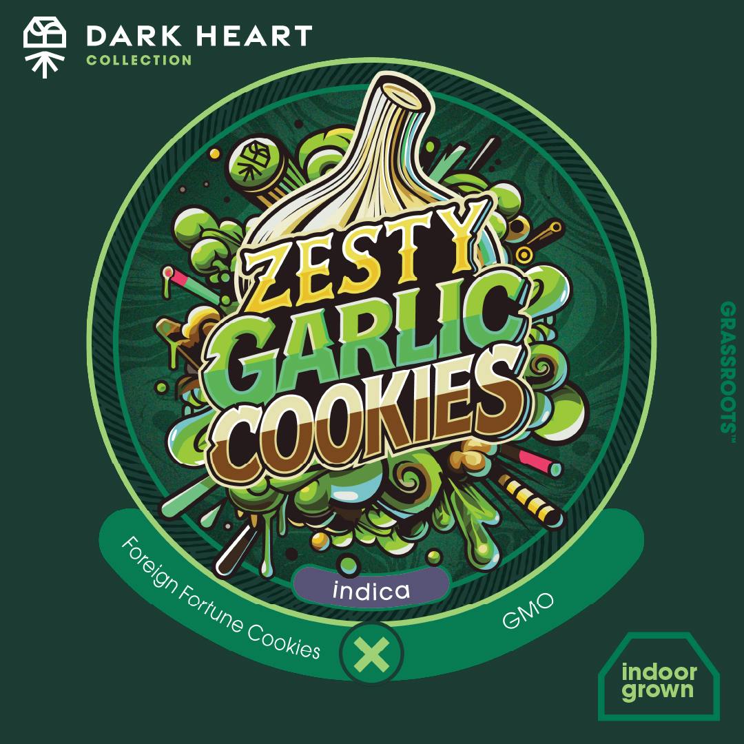Grassroots - 3.5g - Zesty Garlic cookies