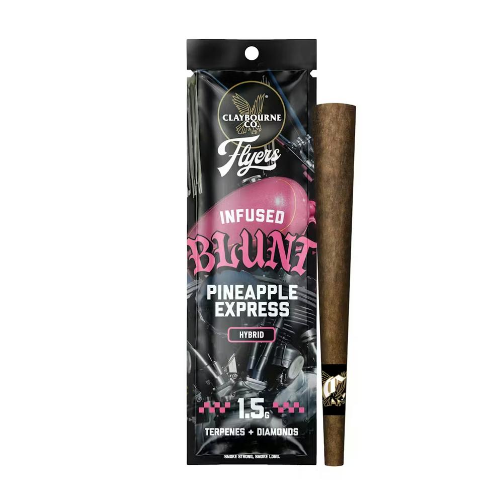 Claybourne Co. Flyers - Infused Blunt - 1.5g - 1ct Pineapple Express