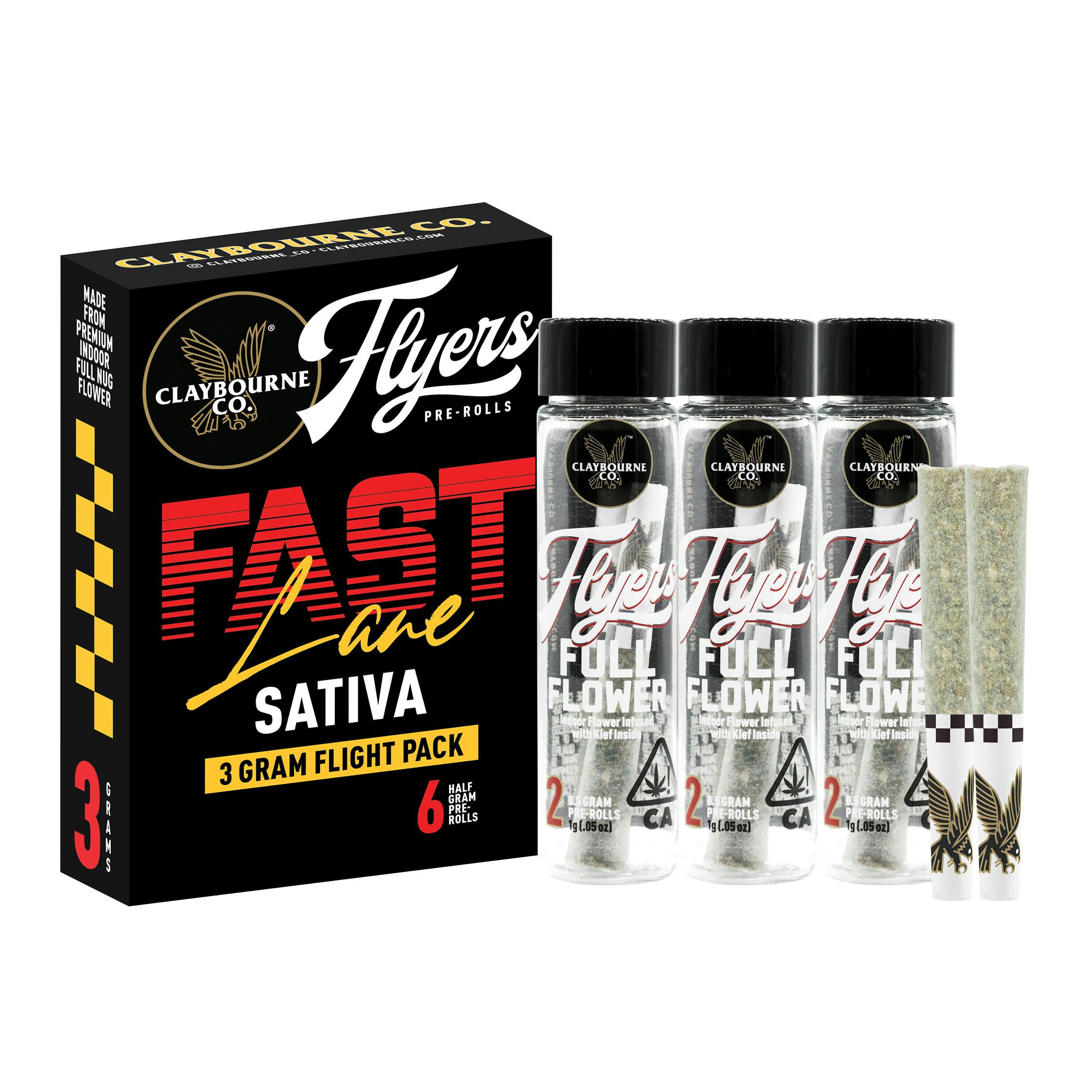 Claybourne Co. Blends - Pre-roll - 3.5g - 7ct - Indoor Fast Lane