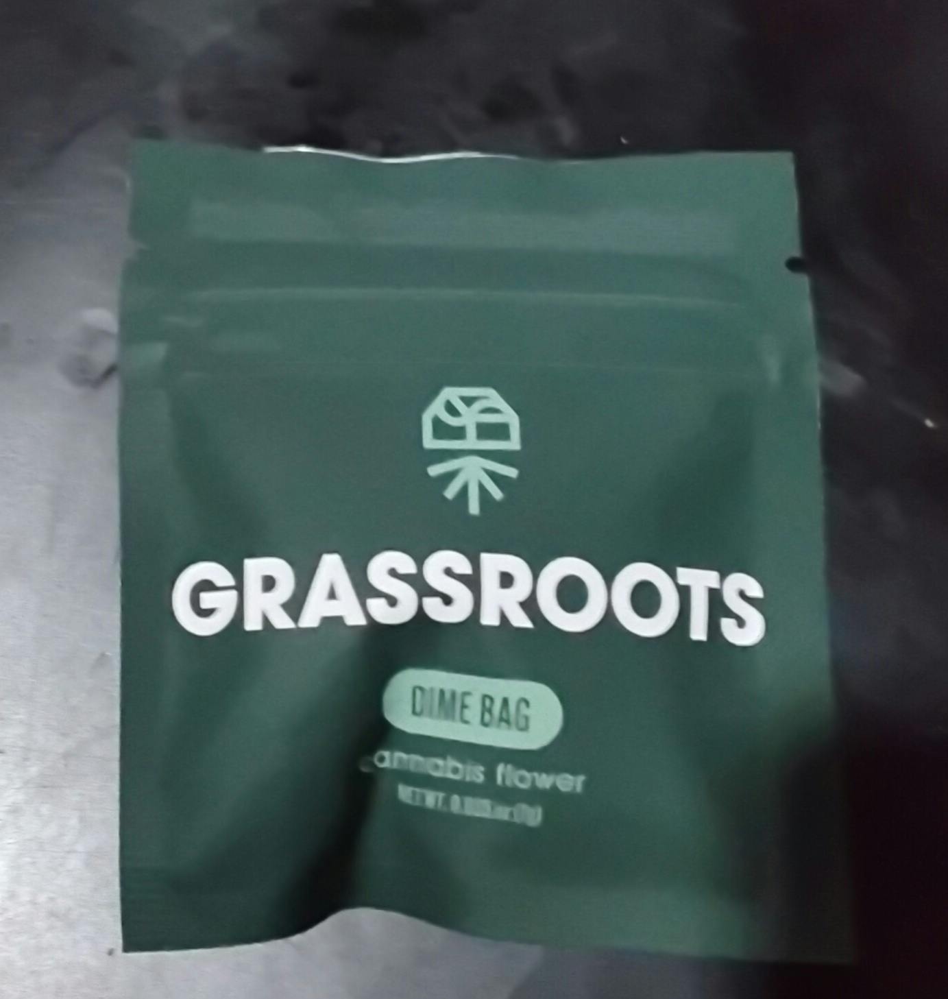 Grassroots Prepack Whole Flower 1g:Hybrid:Blue Lobster