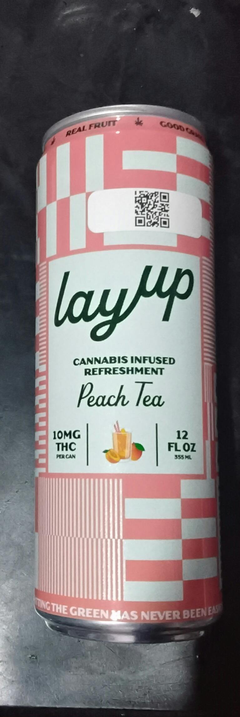LayUp - Beverage - Peach Tea - 10mg