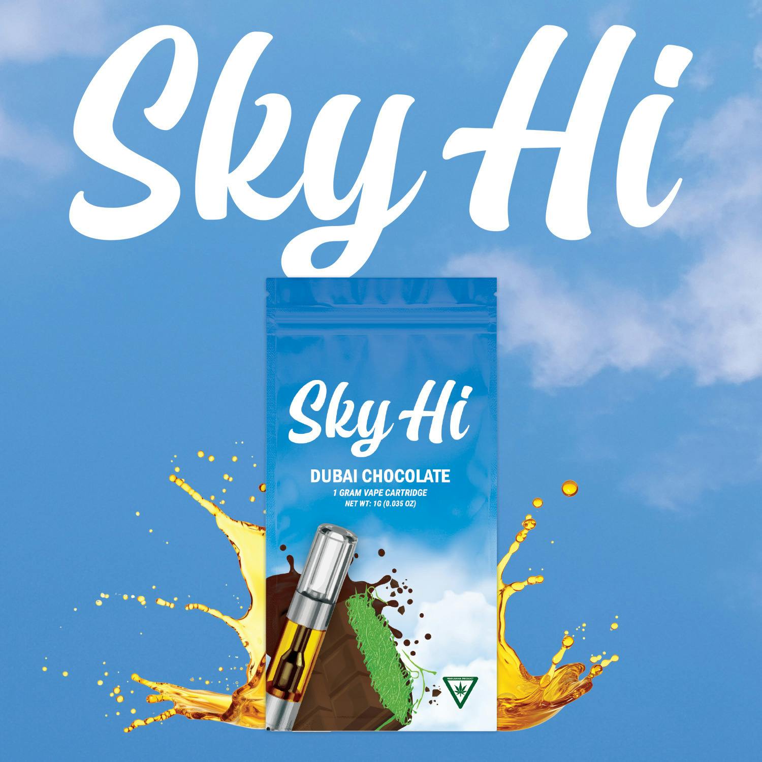Sky Hi | 1g Cartridge | Dubai Choclate