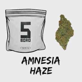 5Boro - Amnesia Haze Dime Bag - .7g