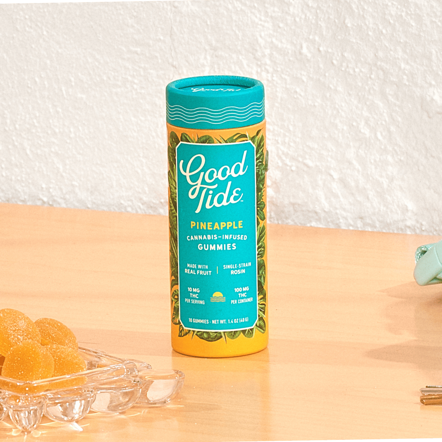 Good Tide - Pineapple Sativa Gummies - 100mg