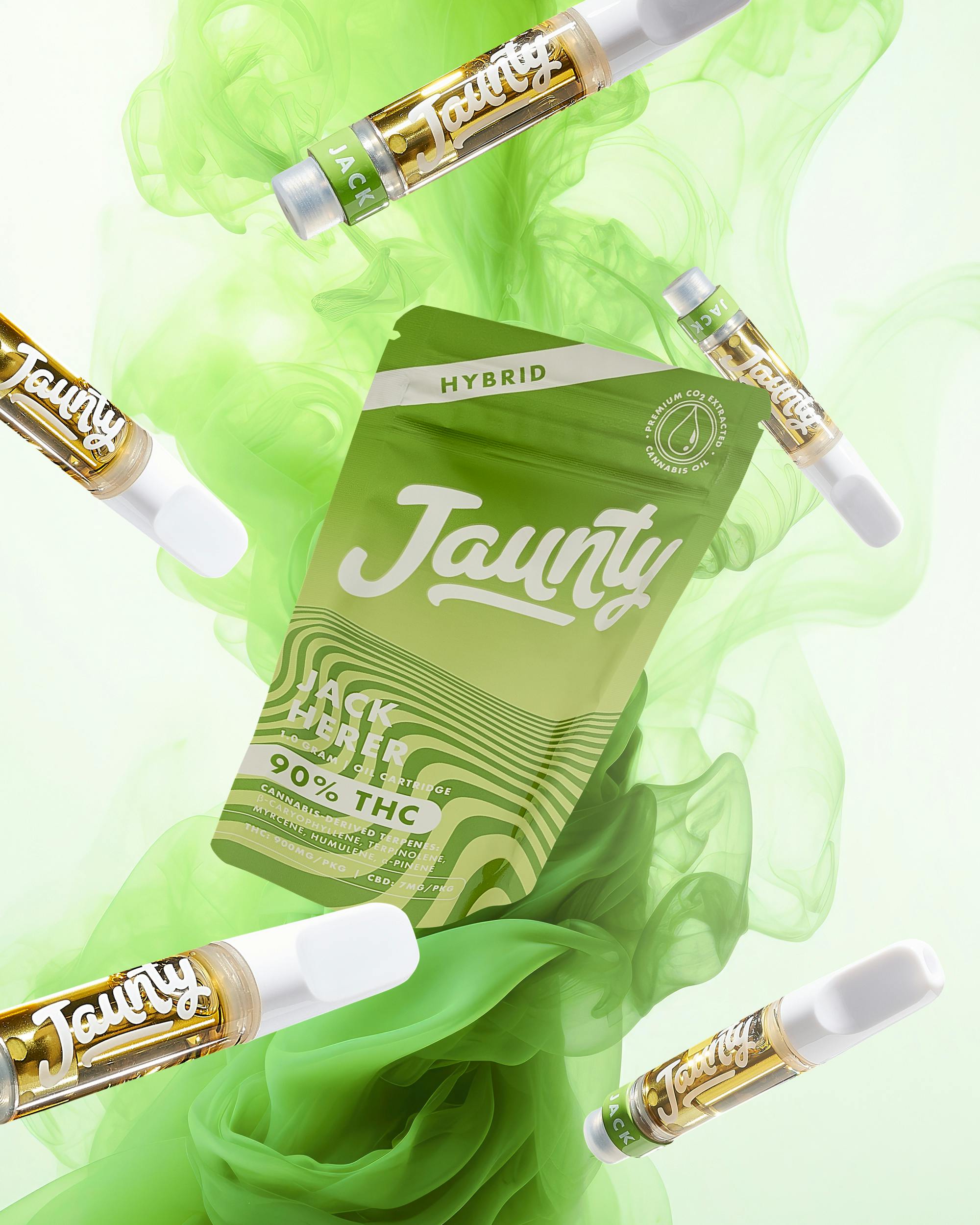Jaunty | 510 Vape Cart | Jack Herer (Sativa) | 1g
