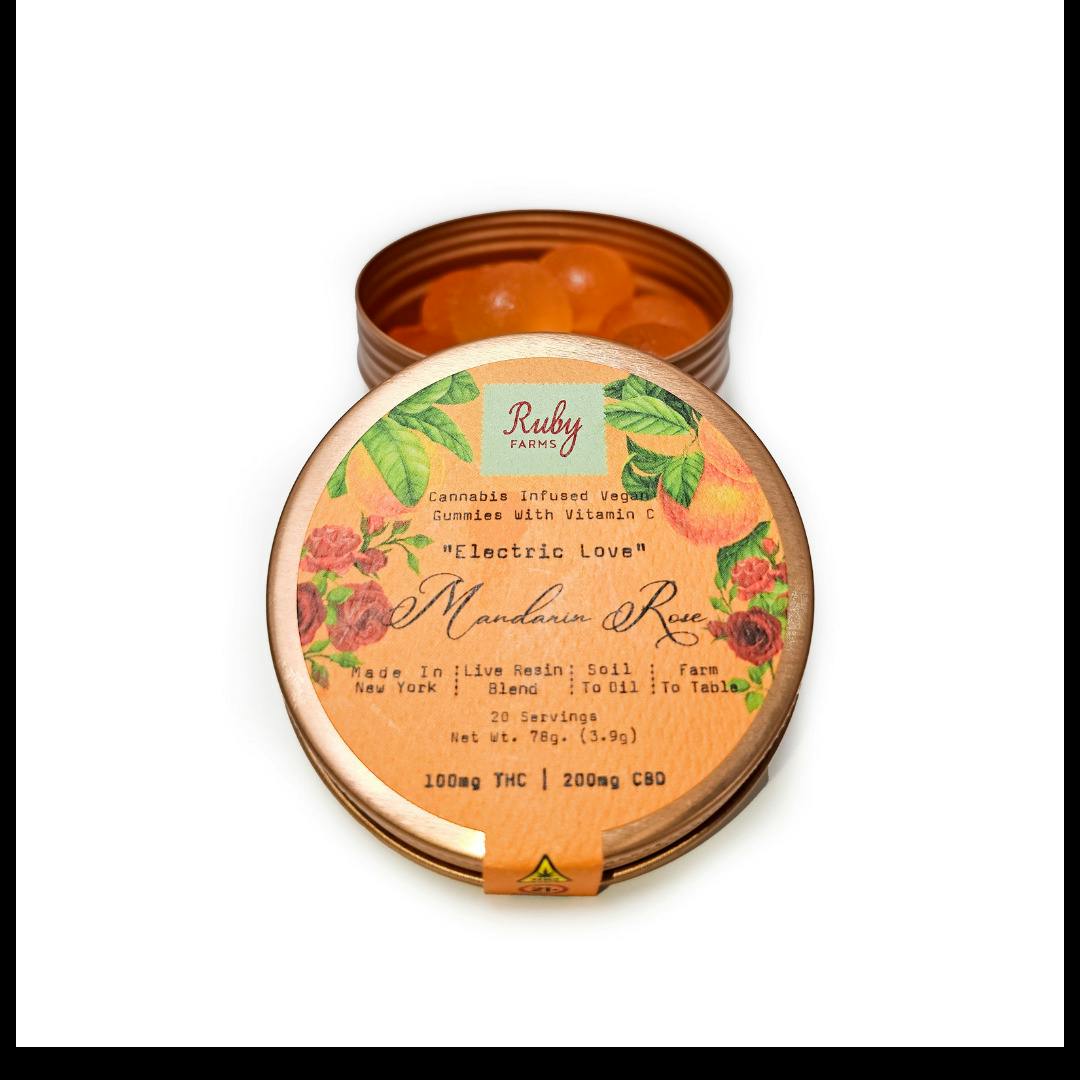 Electric Love Mandarin Rose Resin