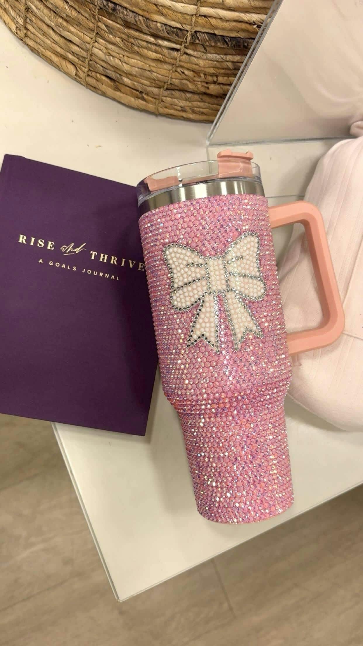 pink Shiny Tumbler