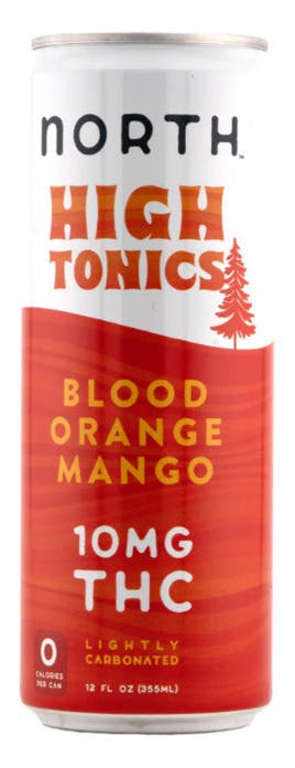 North High Tonics 10mg - Blood Orange Mango - 12oz at MN THC Co - Dundas