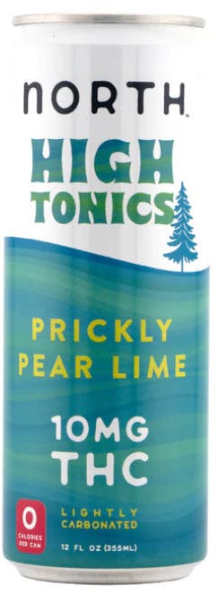 North High Tonics 10mg - Prickly Pear Lime - 12oz at MN THC Co - Dundas