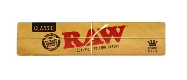 RAW Classic Rolling Papers - King Size Slim at MN THC Co - Dundas