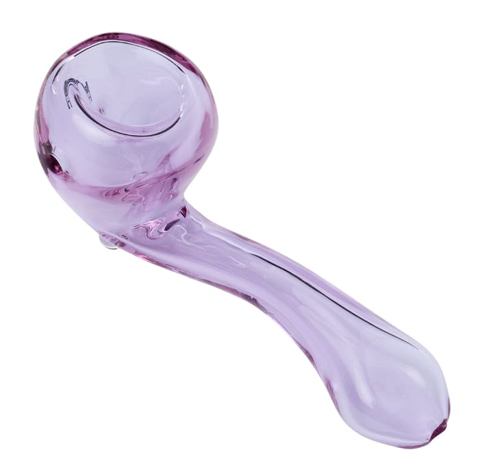 Sherlock Model D Hand Pipe - Lavender at MN THC Co - Dundas