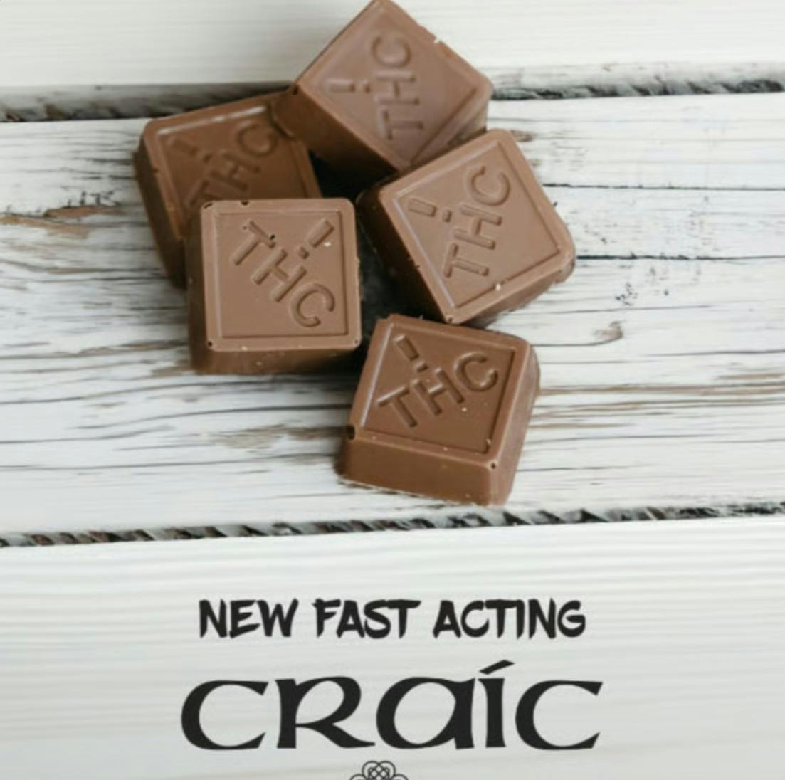 Milk Chocolate Squares | 100mg (10pk) | C0060000483 cannabis product