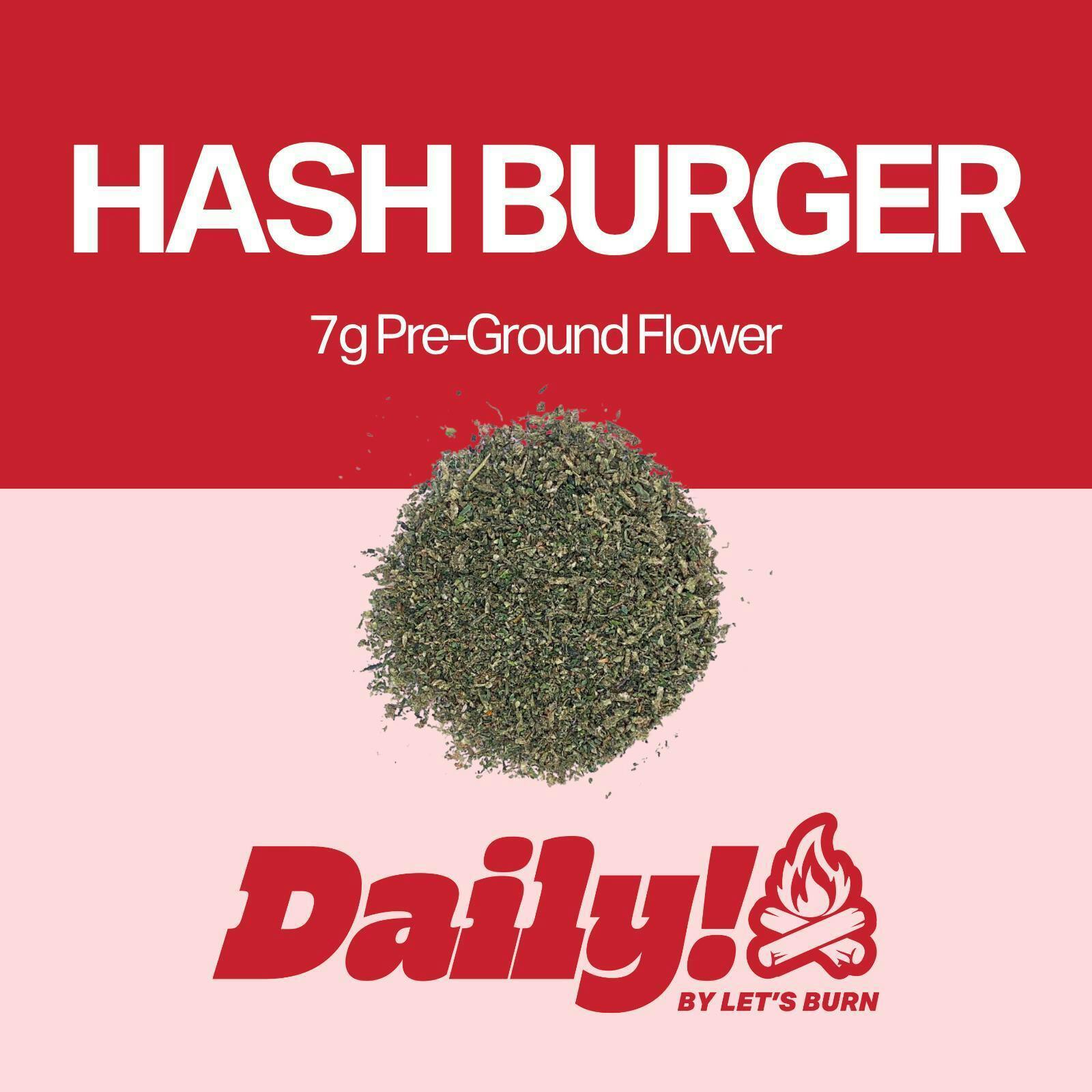Hashburger | Pre-Ground | 7g | 0067 cannabis product