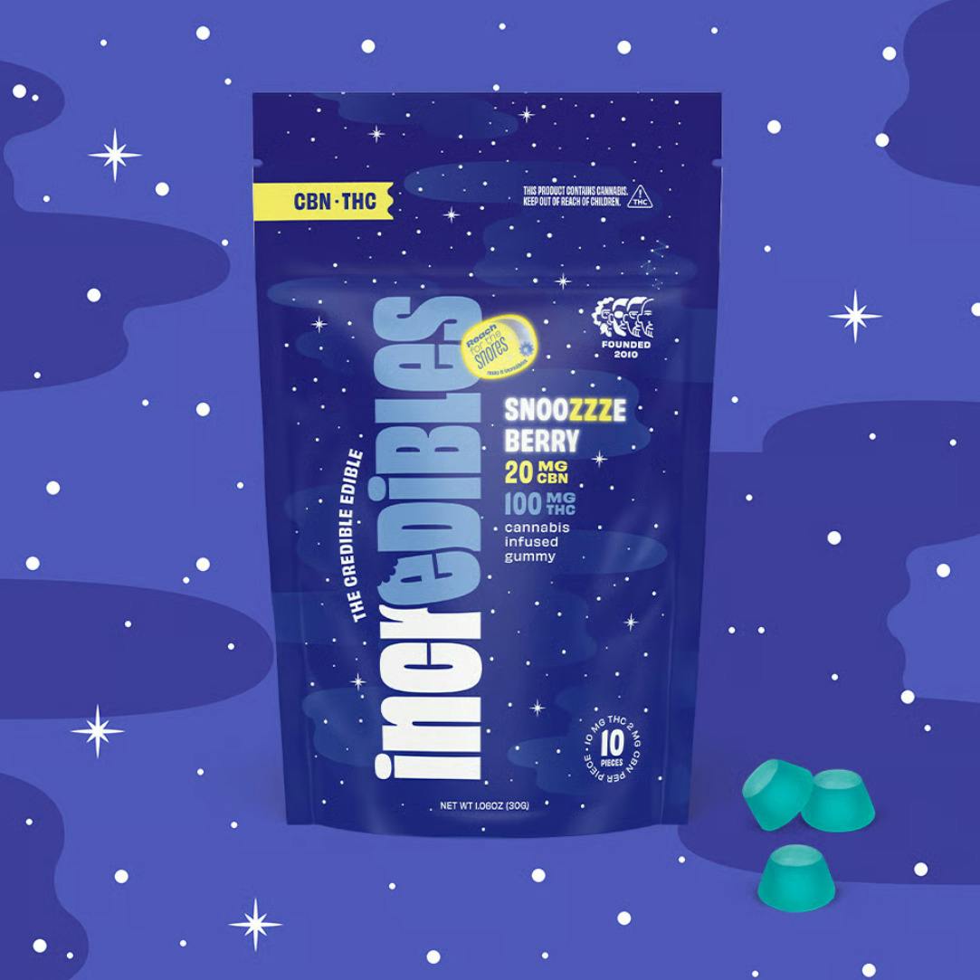 Snoozzzberry | 5:1 THC:CBN Gummies | 100mg (10pk) | 01254 cannabis product